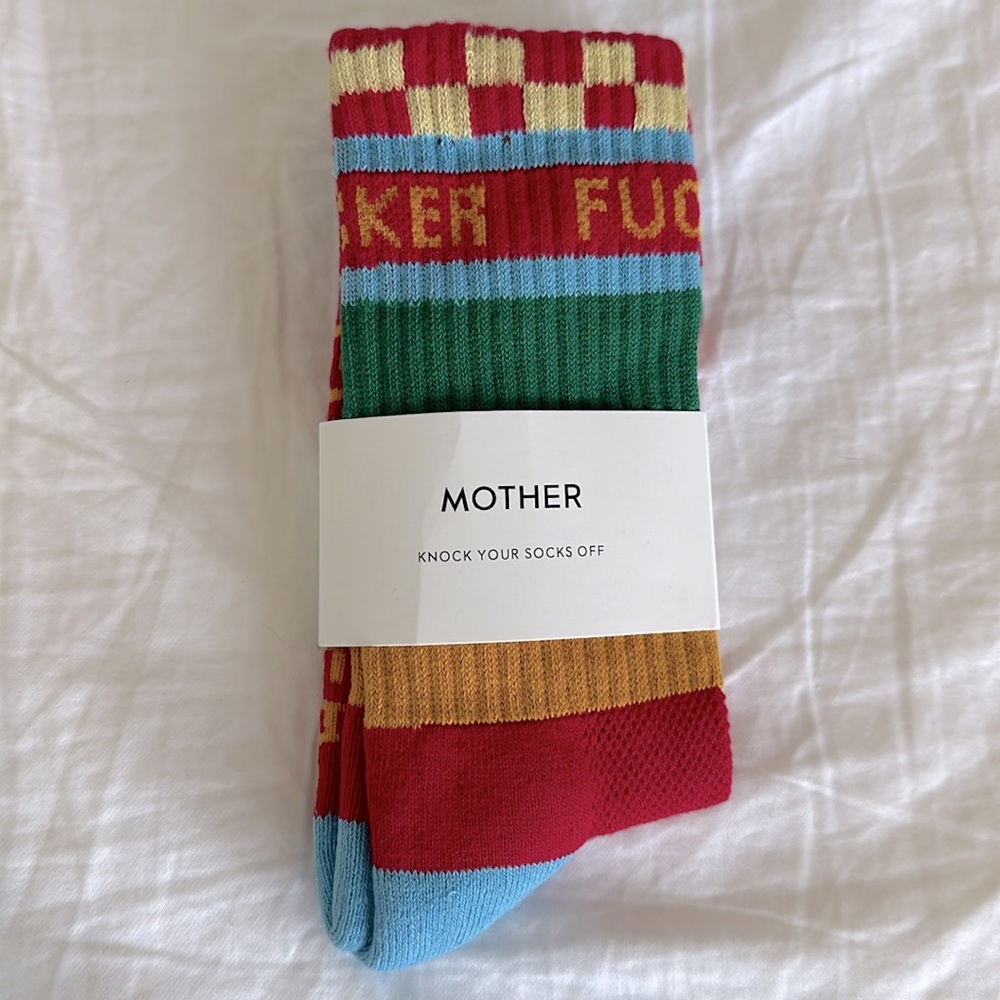 MOTHER // Knock your socks off // sold out socks